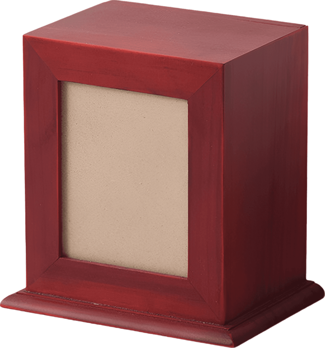 Natural Wood Pet Memorial Urn