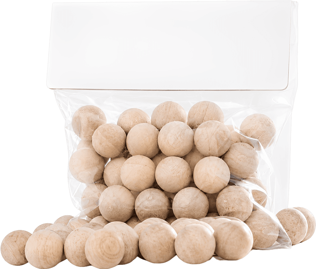 Natural Camphor Wood Moth Repellent Balls